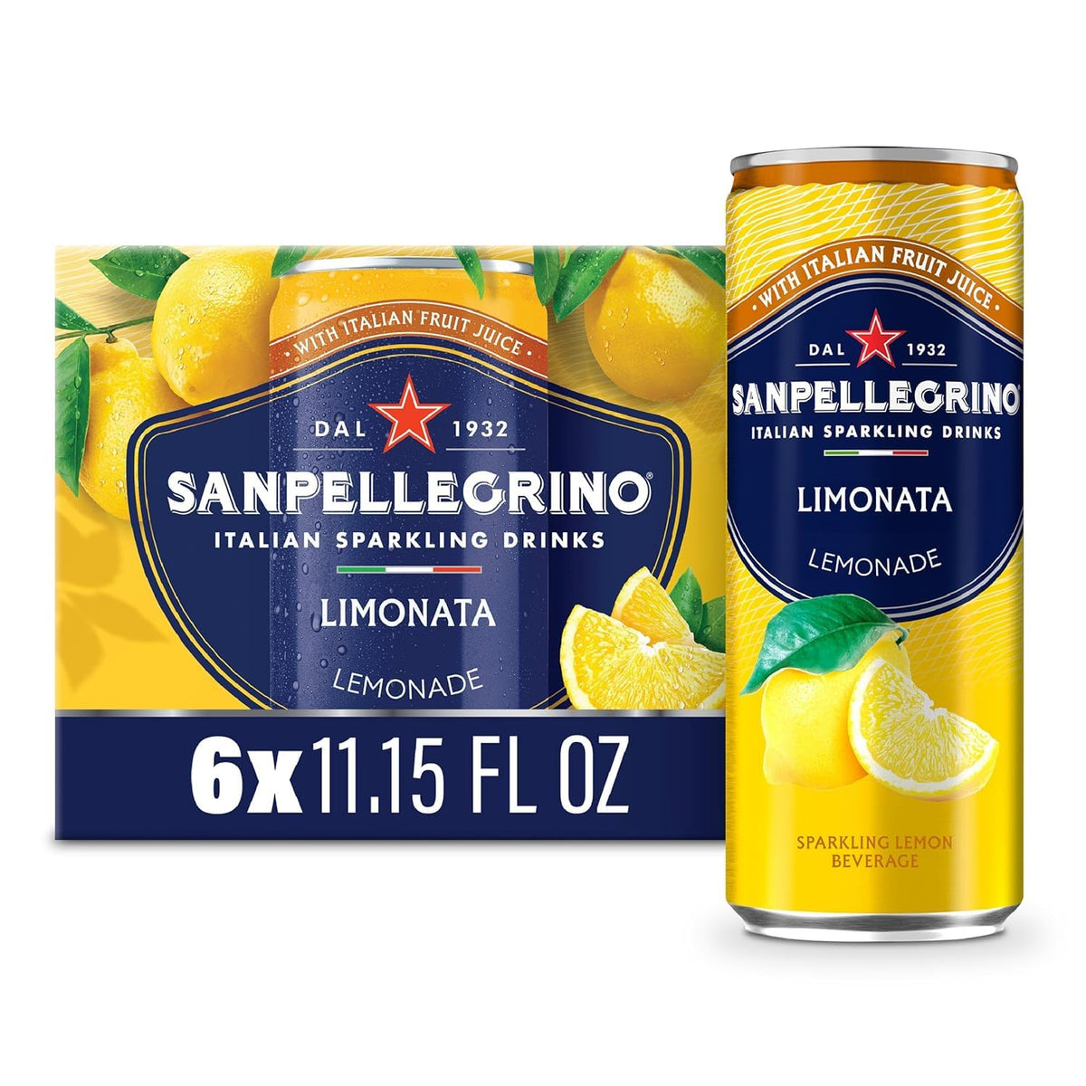 Sparkling Fruit Beverages Variety Pack, 11.15 fl oz Cans, 24 Pack U428809