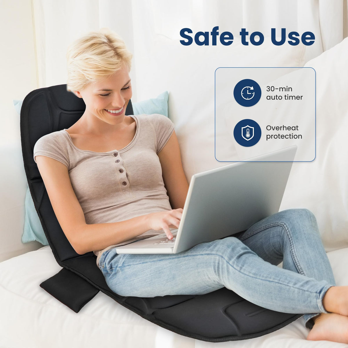 Full Body Massage Mat with Heat B29339