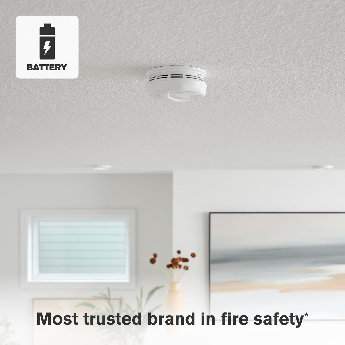 10-Year Battery Combination Smoke & Carbon Monoxide Alarm P486301