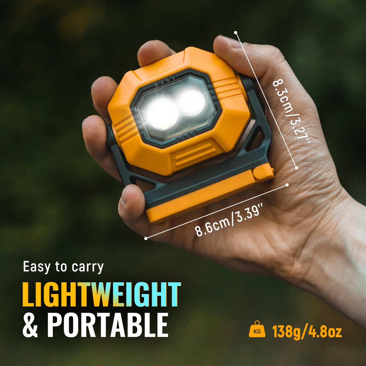 Rechargeable Magnetic Work Light 2 Pack K366719