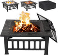 32 inch Wood Burning Outdoor Fire Pit D205516
