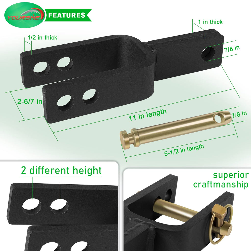 Category 1 3-Point Quick Hitch Adapter B6233