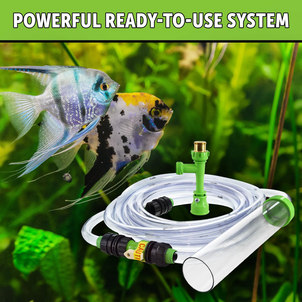 Aquarium Maintenance System, Gravel Cleaner and Water Changer, 25 Foot P725