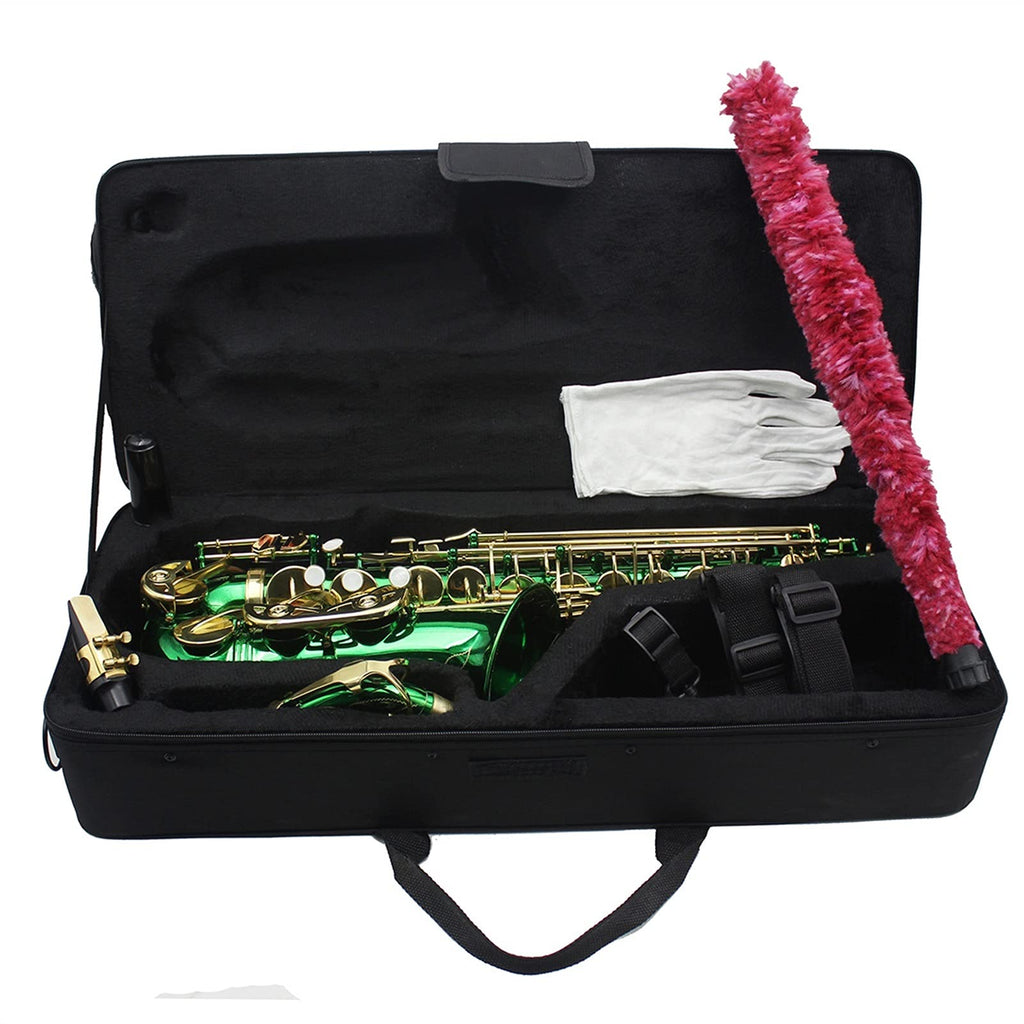 Green Brass Alto Saxophone C970033
