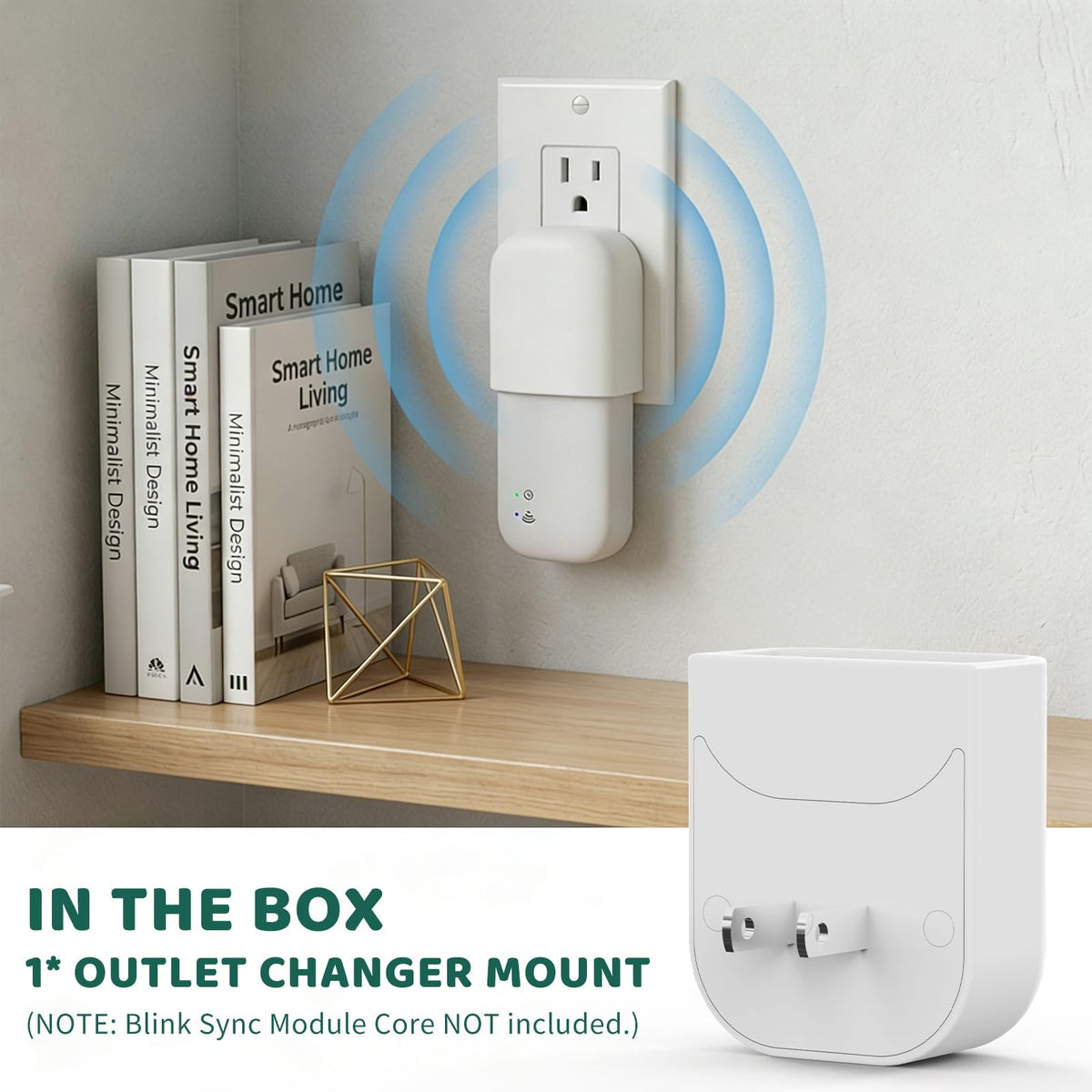 Wall Mount Bracket with Built-in Plug R702
