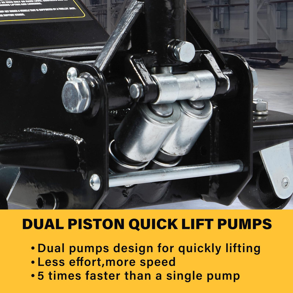 3 Ton Low Profile Steel Hydraulic Floor Jack F529
