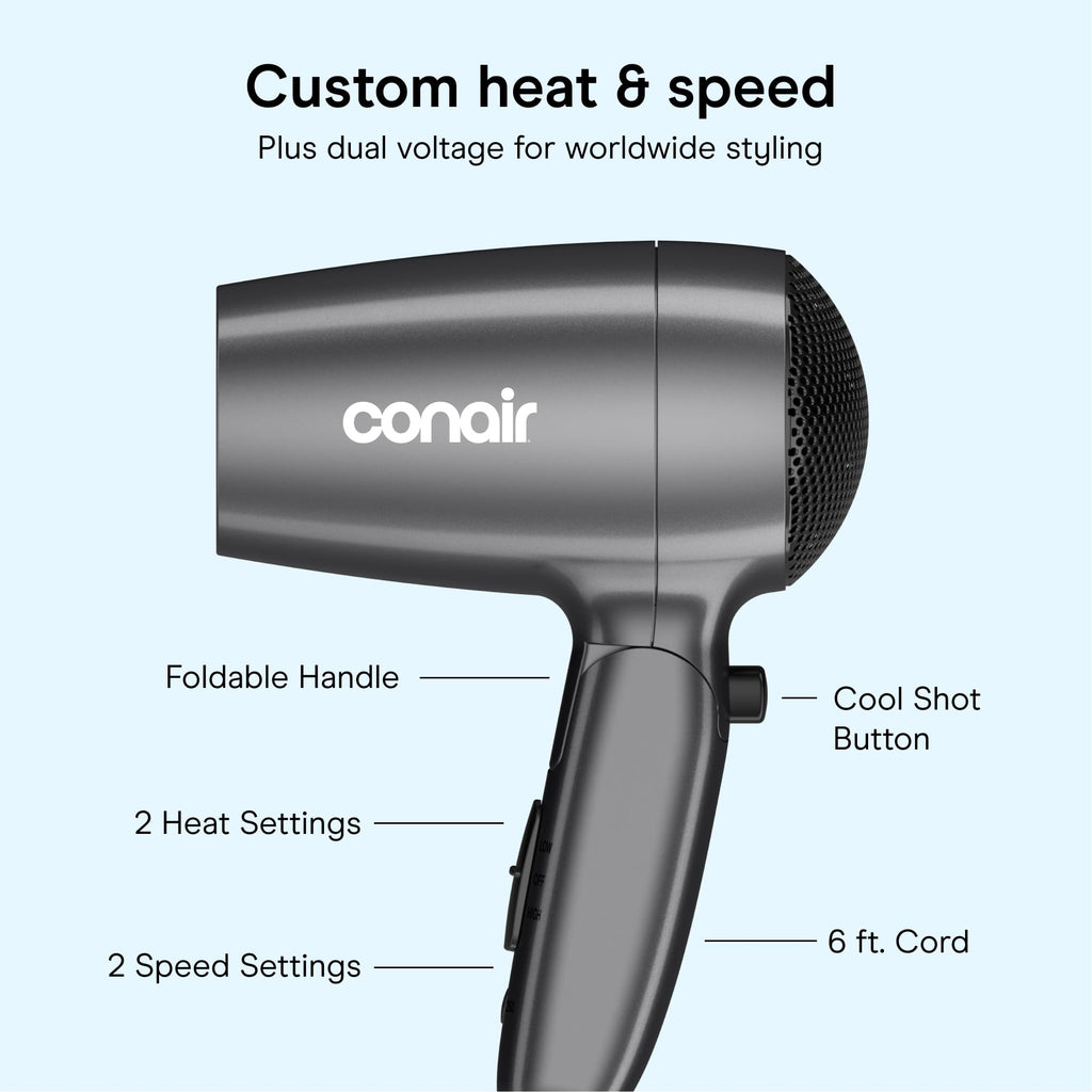 1875 Watt Travel Hair Dryer G729