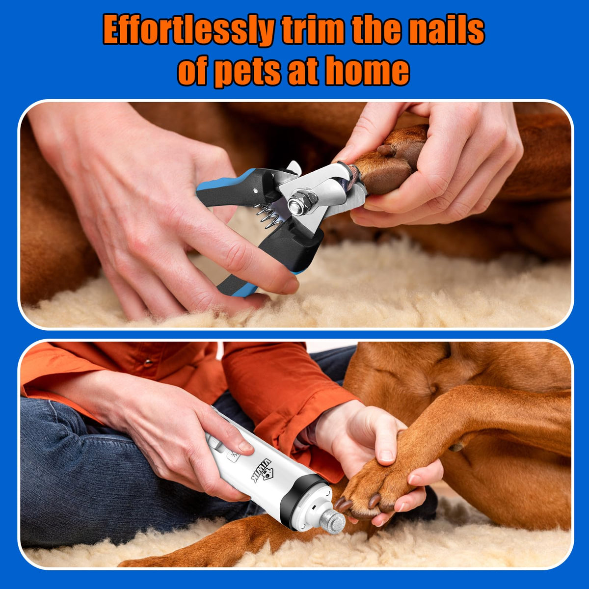 Dog Nail Trimmers with Light C960