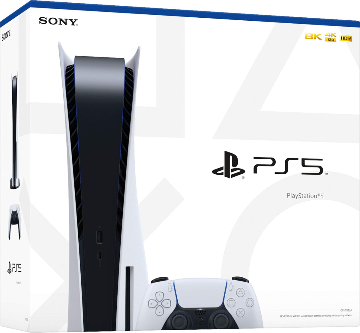 Playstation 5 Disc Version Console with Additional Controller C274