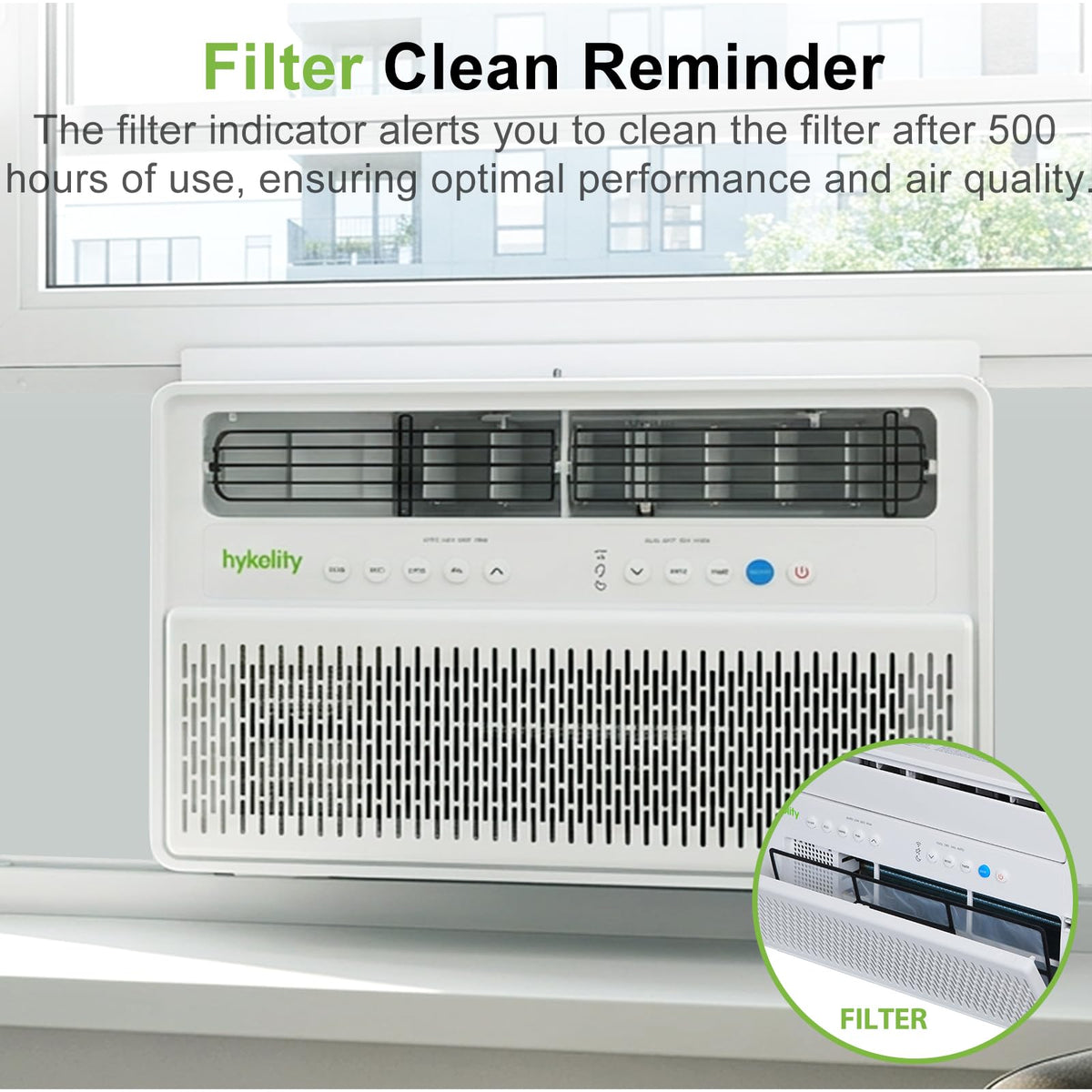 WiFi Enabled 10,000 BTU Smart Inverter Window Air Conditioner E53583