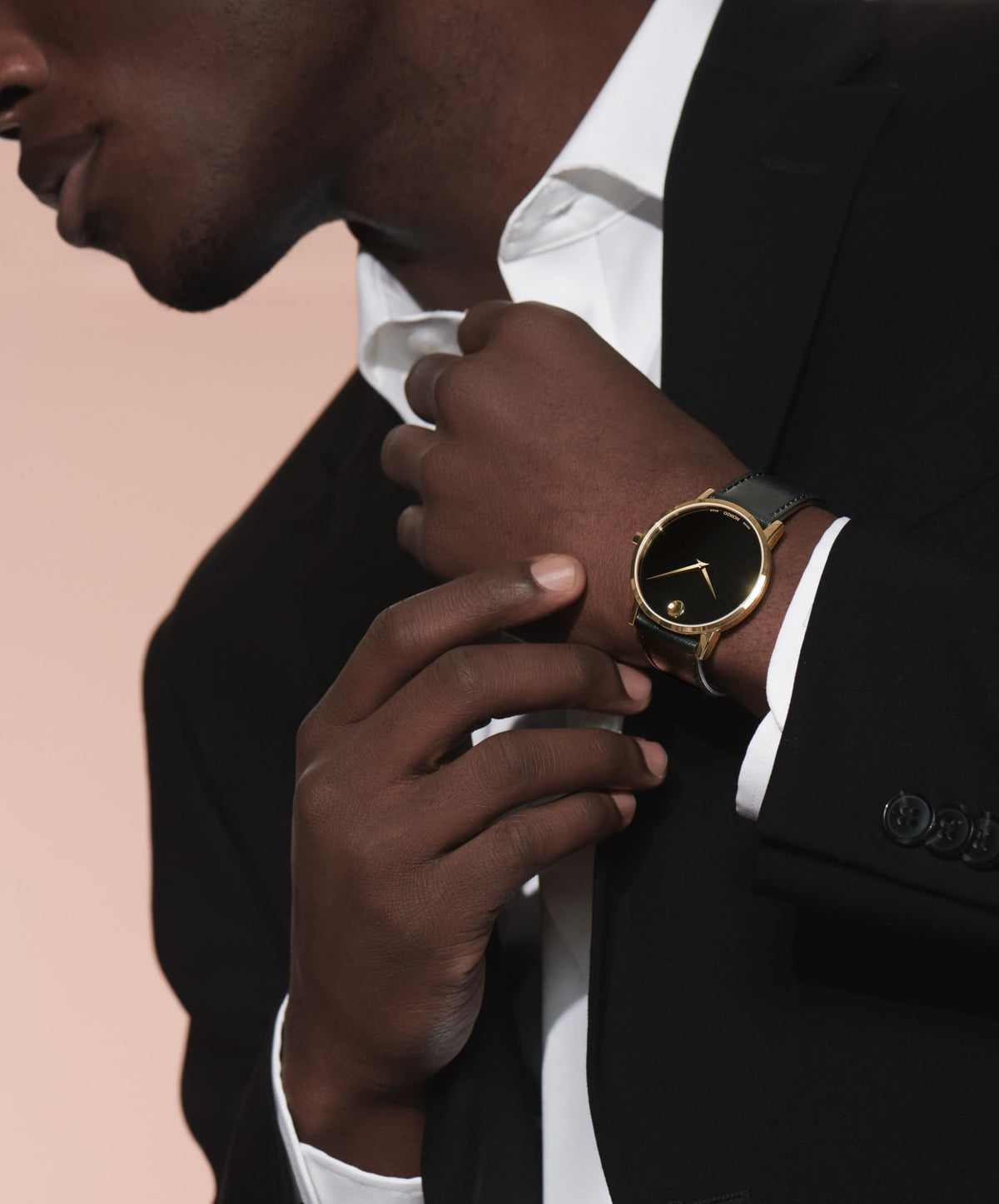 Men's Watch with Calfskin Strap K901