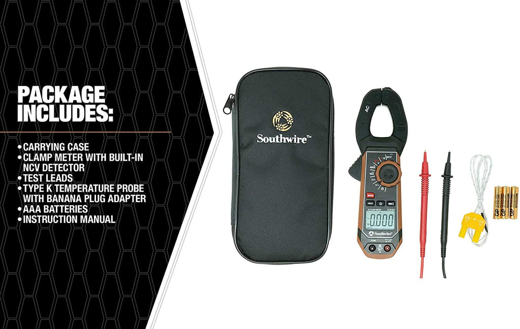 400A AC Clamp Meter with Voltage Tester P207968