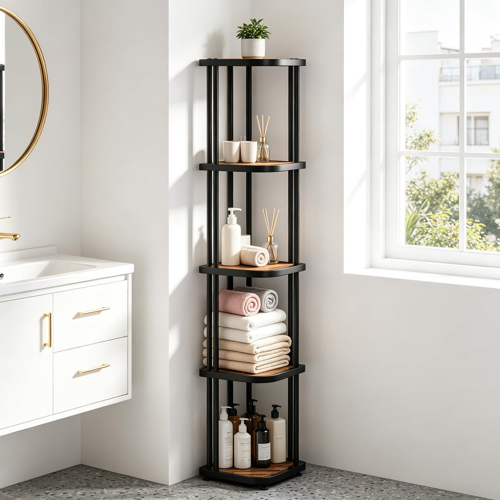 5 Tier Corner Shelf W2271