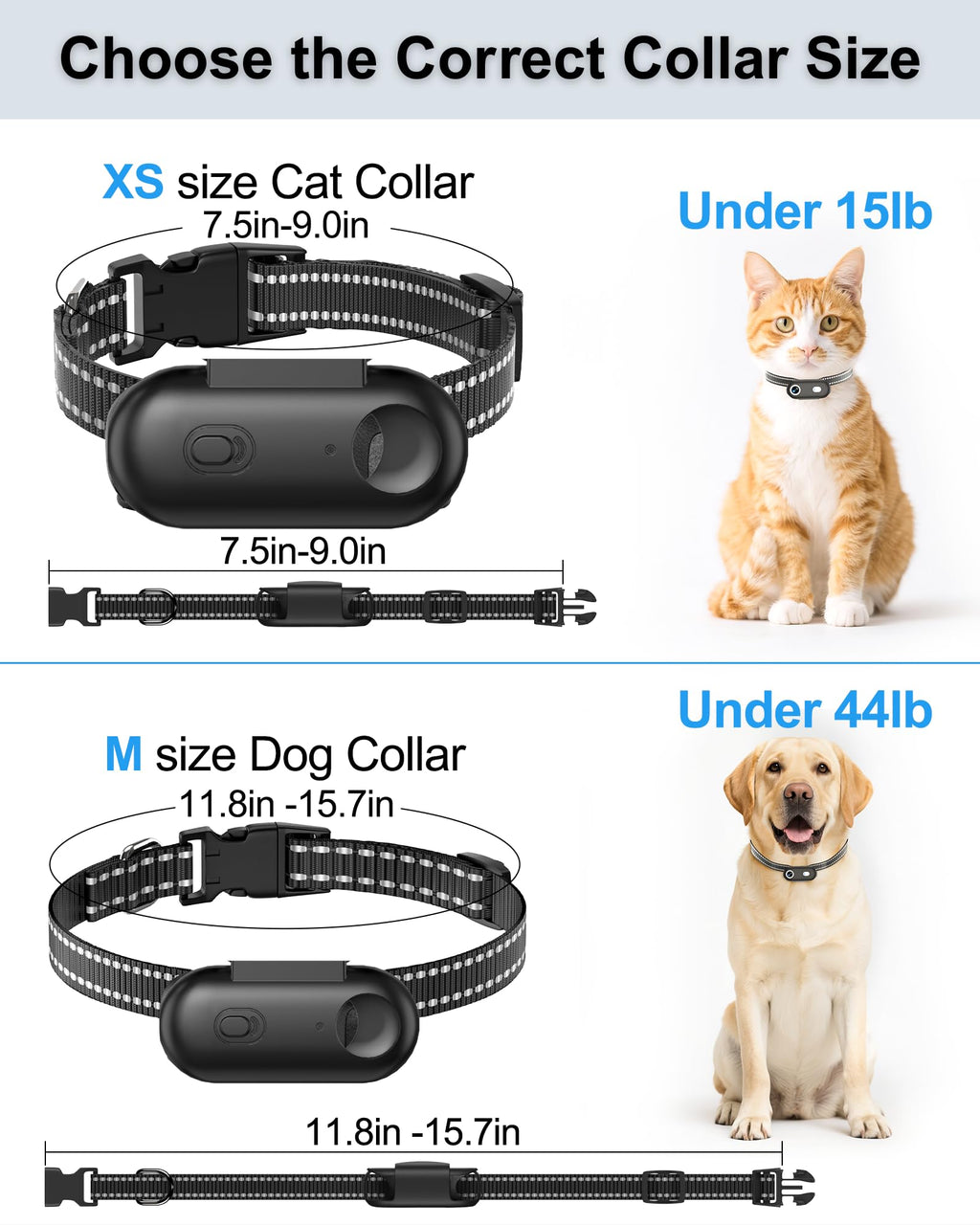 Cat Camera Collar with APP, 1080P HD Pet POV Video Recording V994