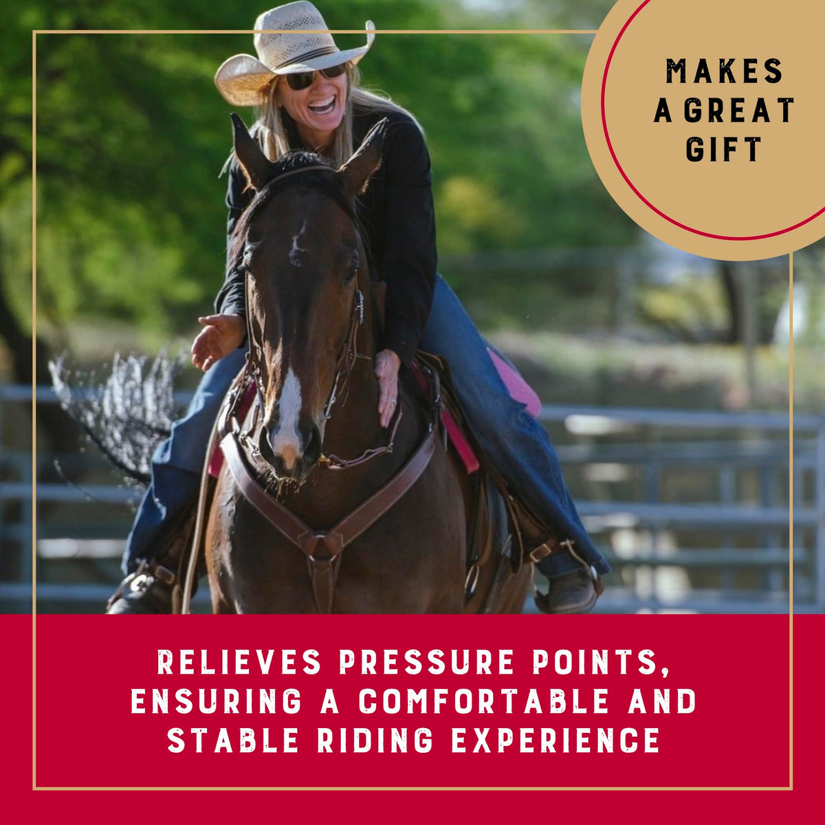 Mesh Shock Absorbing Gel Saddle Pad S8836