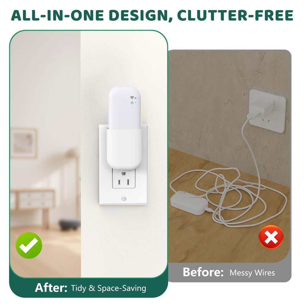 Wall Mount Bracket with Built-in Plug R702
