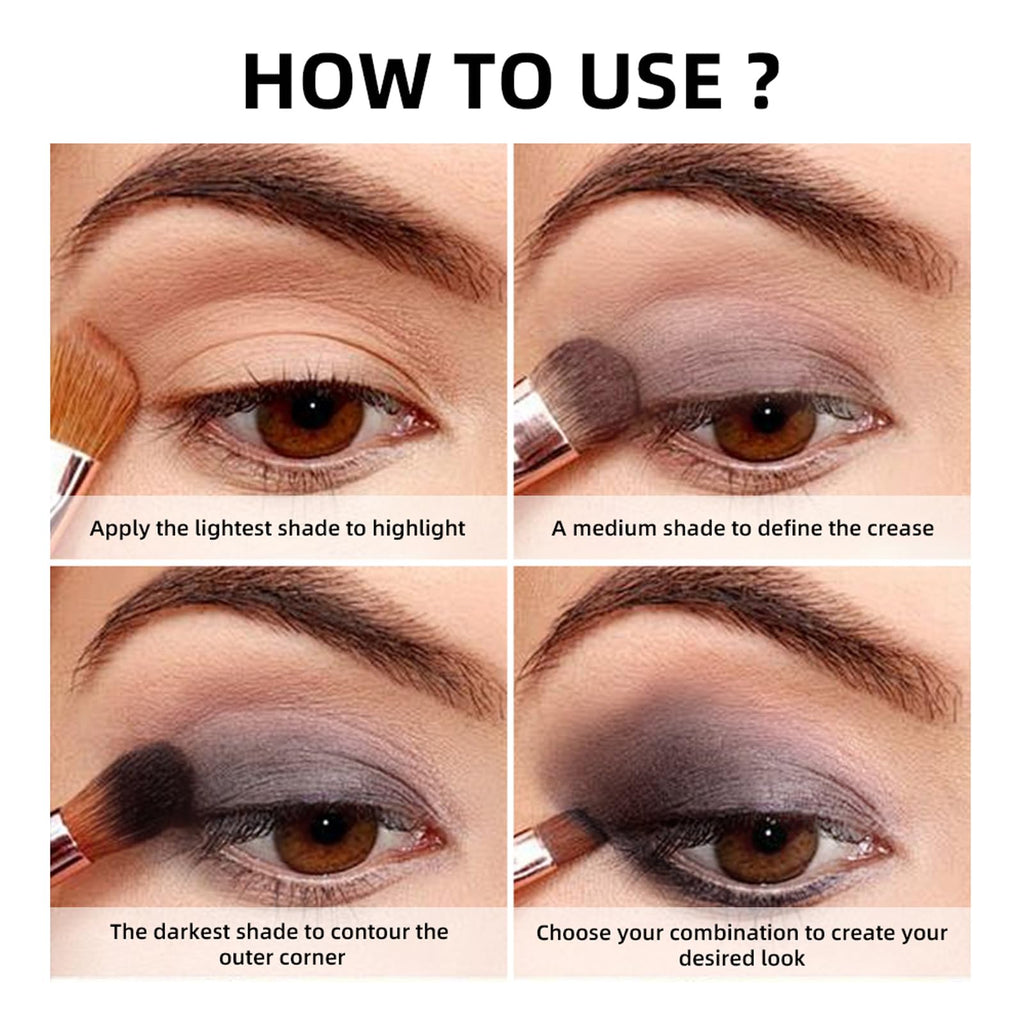 6 Color Matte Neutral Eyeshadow Palette N566