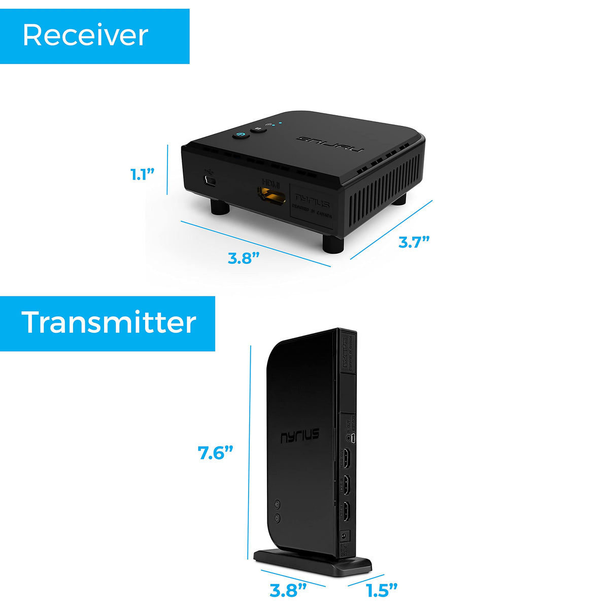 Wireless HDMI Transmitter & Receiver A975