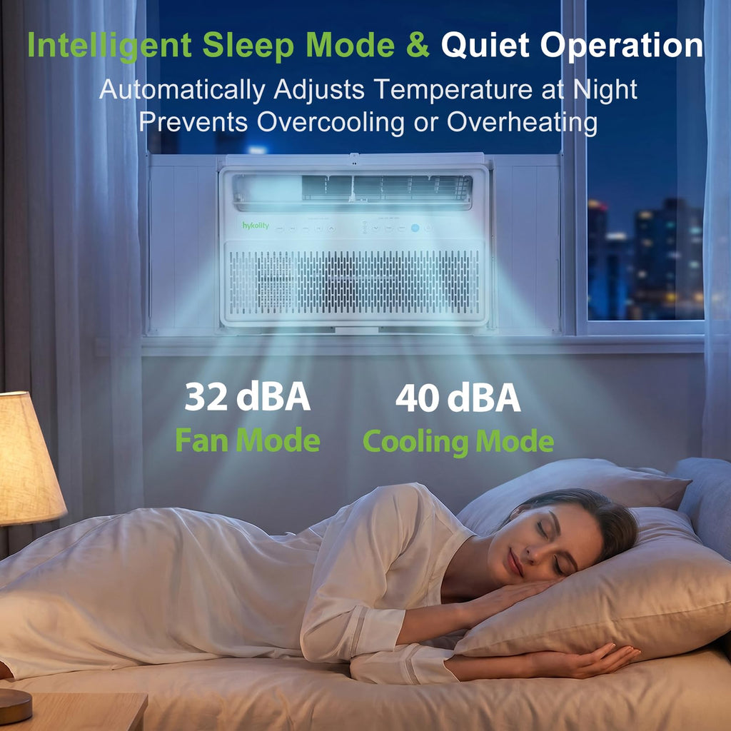 WiFi Enabled 10,000 BTU Smart Inverter Window Air Conditioner E53583
