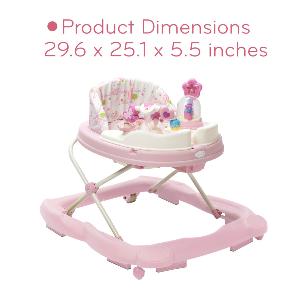 Pink Baby Walker with Wheels T100511