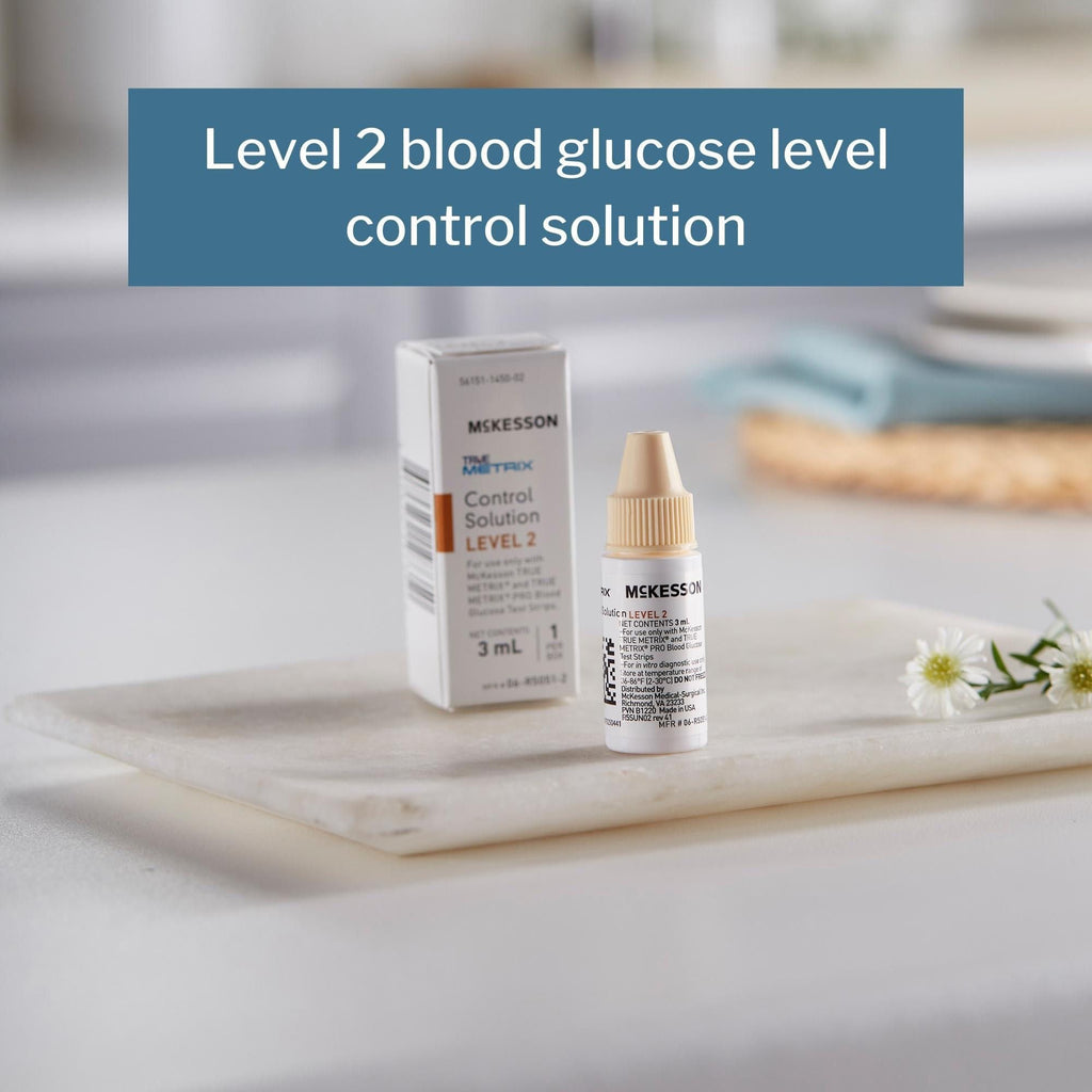 Blood Glucose Testing Control Solution, 3 mL, 24 ct J812776