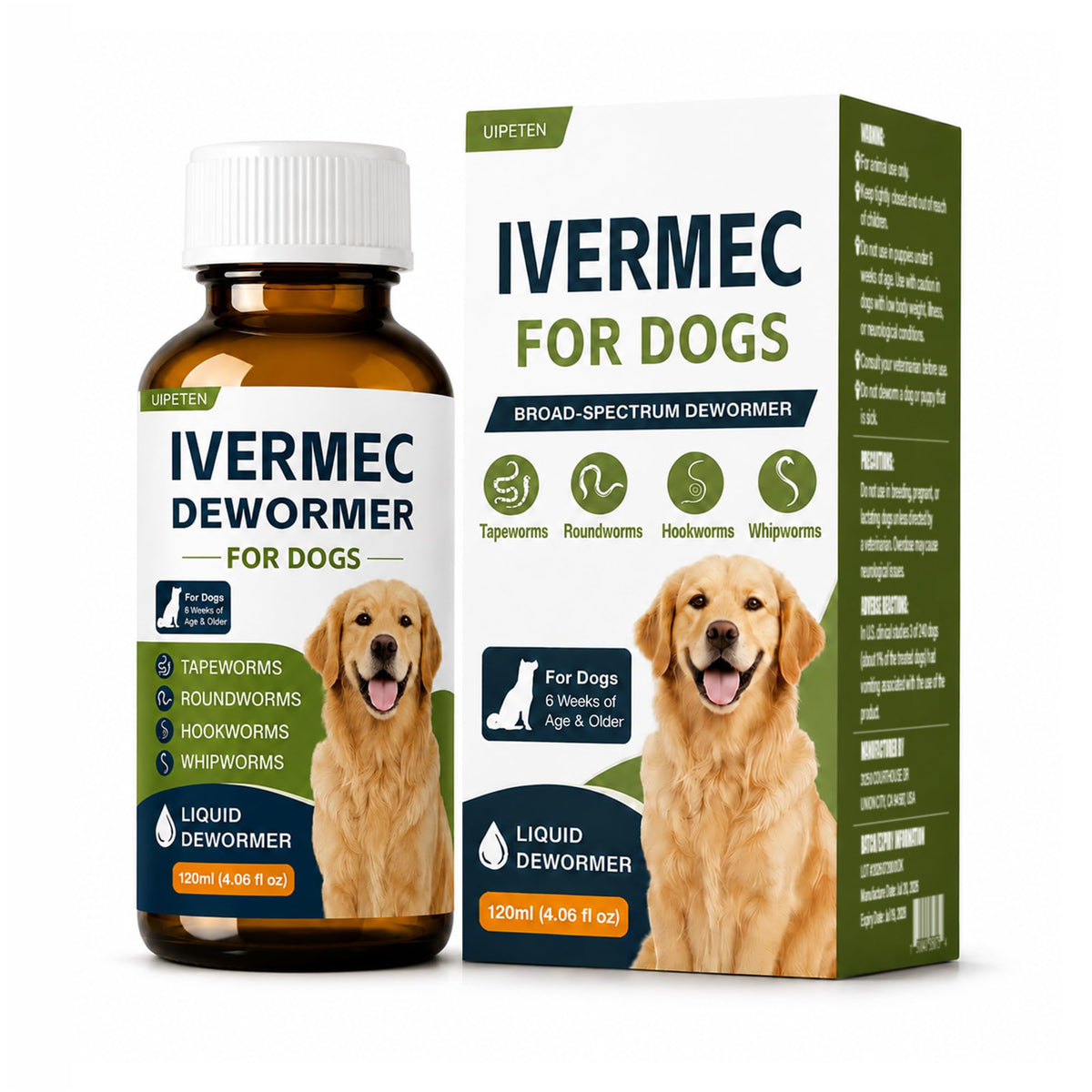 Dog Broad Spectrum Dewormer for Tapeworms, Hookworms and Roundworms J62352