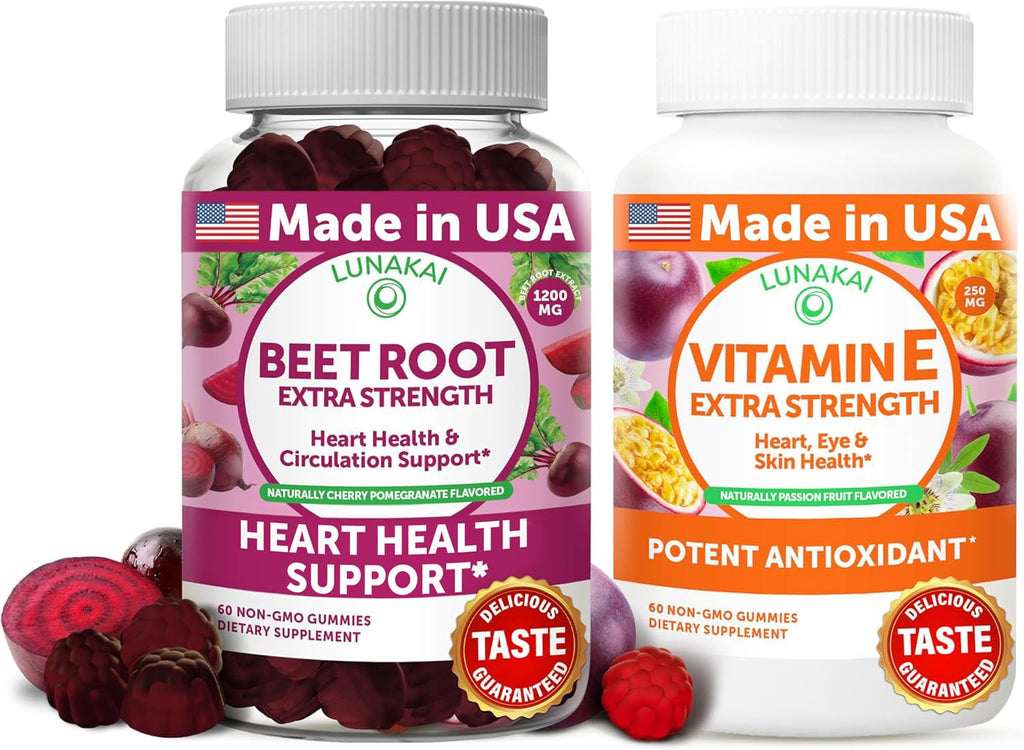 Beet Root Vitamin E C Gummies B36779