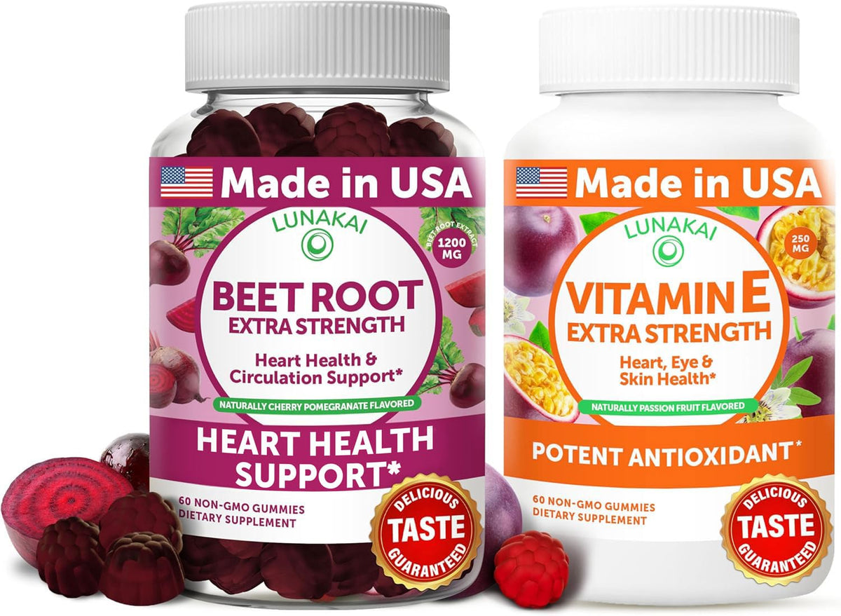 Beet Root Vitamin E C Gummies B36779