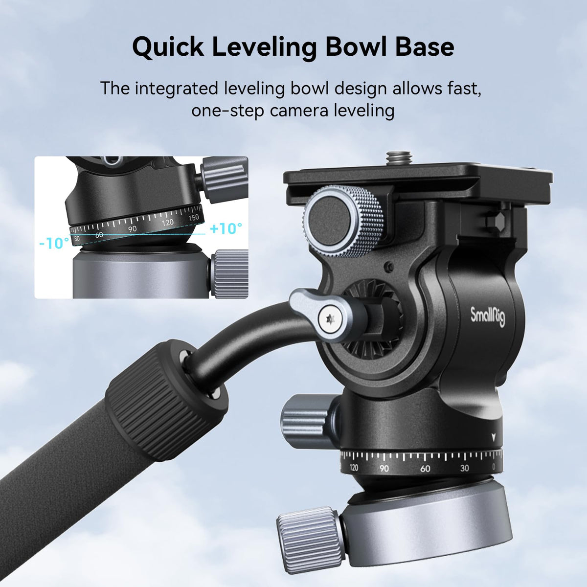 Carbon Fiber Video Travel Tripod L9839