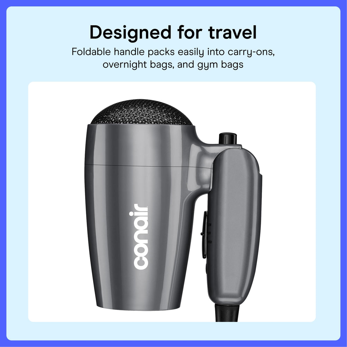 1875 Watt Travel Hair Dryer G729
