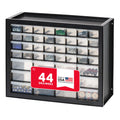 Black 44-Drawer Small Parts Storage Cabinet U380
