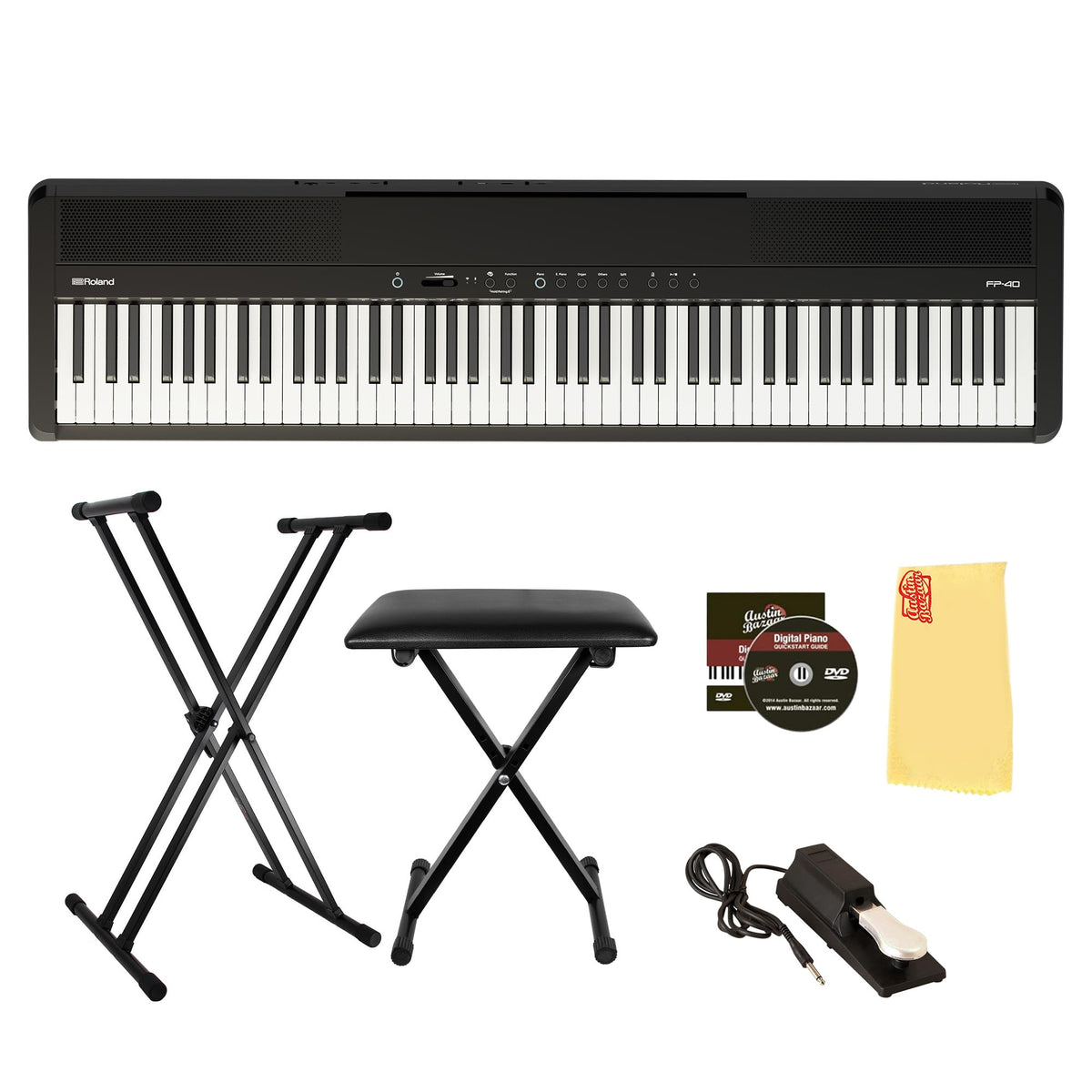 88-Key Digital Piano Black V934879