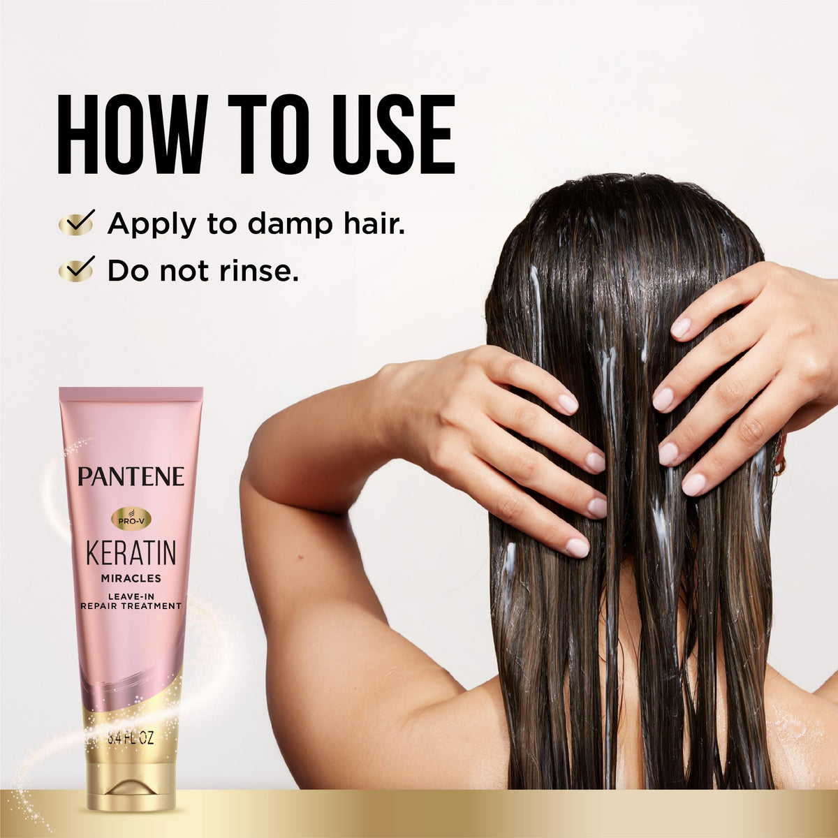 Keratin Leave-In Conditioner with Argan Oil 8.4 Fl Oz D630218