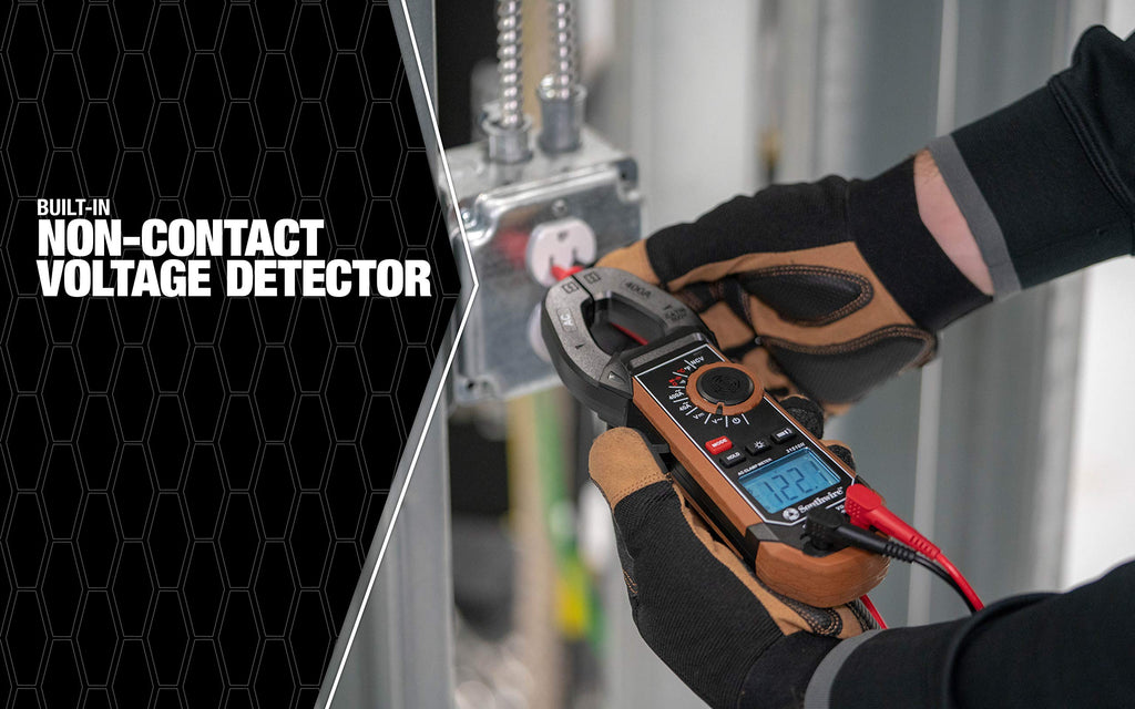 400A AC Clamp Meter with Voltage Tester P207968