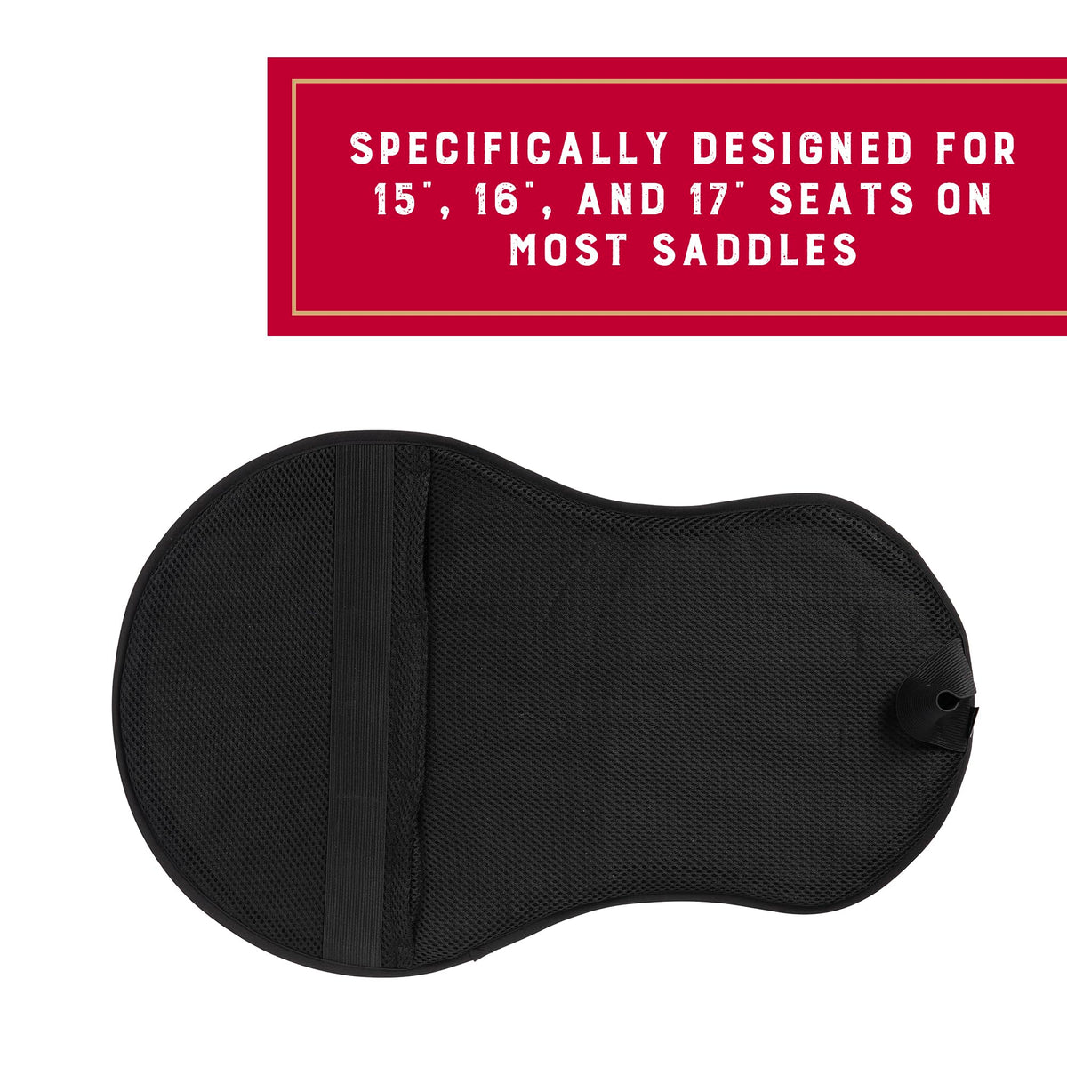 Mesh Shock Absorbing Gel Saddle Pad S8836