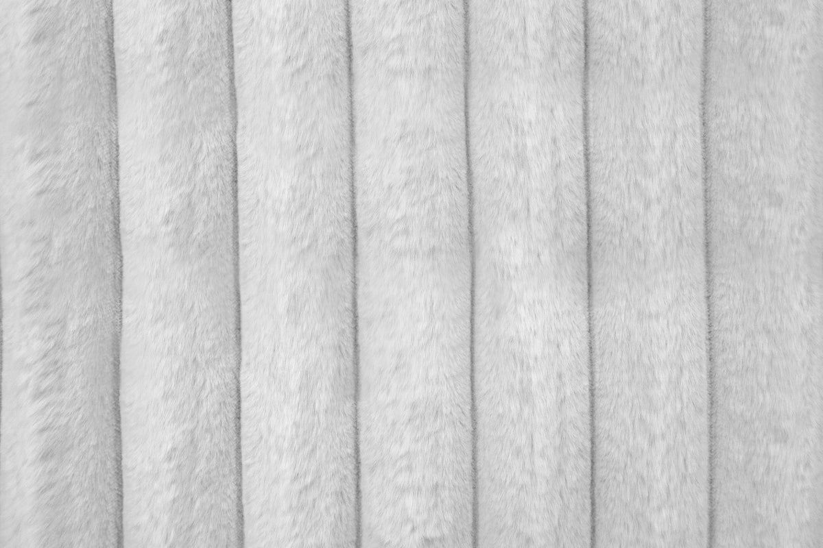 Light Gray Corduroy Manual Motion Loveseat P5617