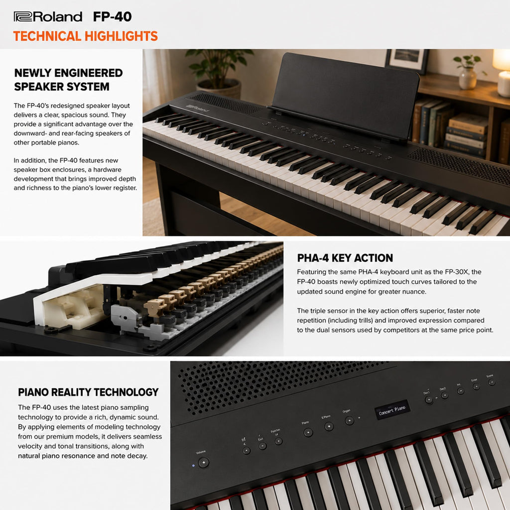 88-Key Digital Piano Black V934879