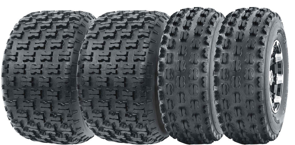 Set of 4 ATV Tires 19x7-8 20x10-9 K329004