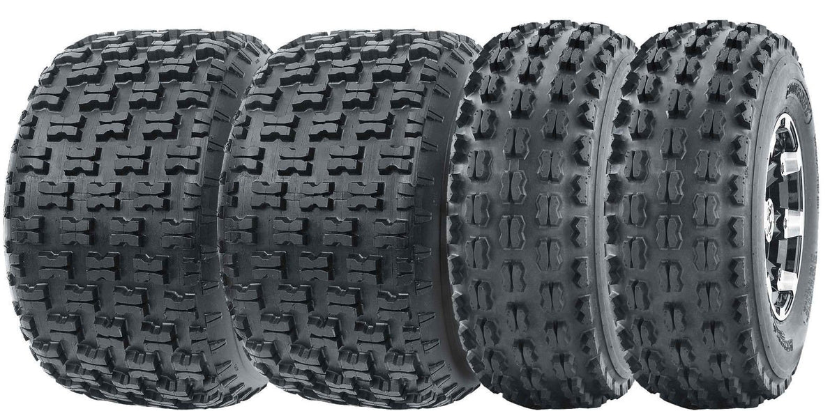 Set of 4 ATV Tires 19x7-8 20x10-9 K329004