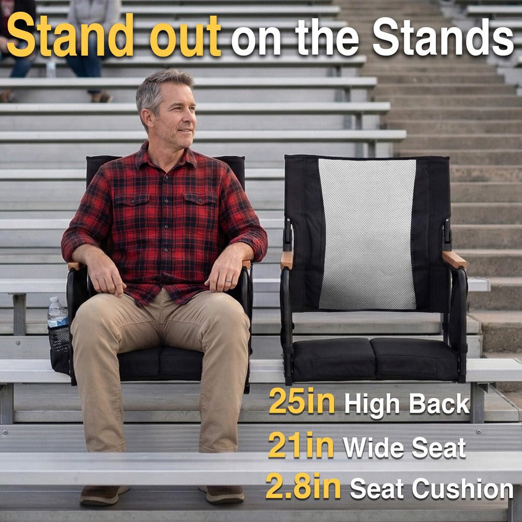 High Back Stadium Seats with Back Support F436
