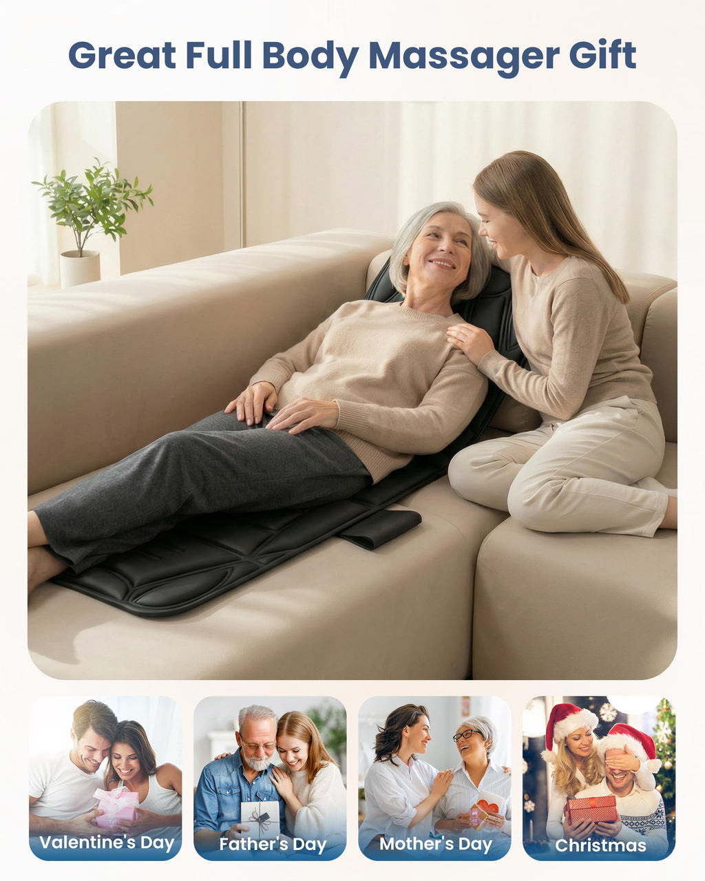 Full Body Massage Mat with Heat B29339