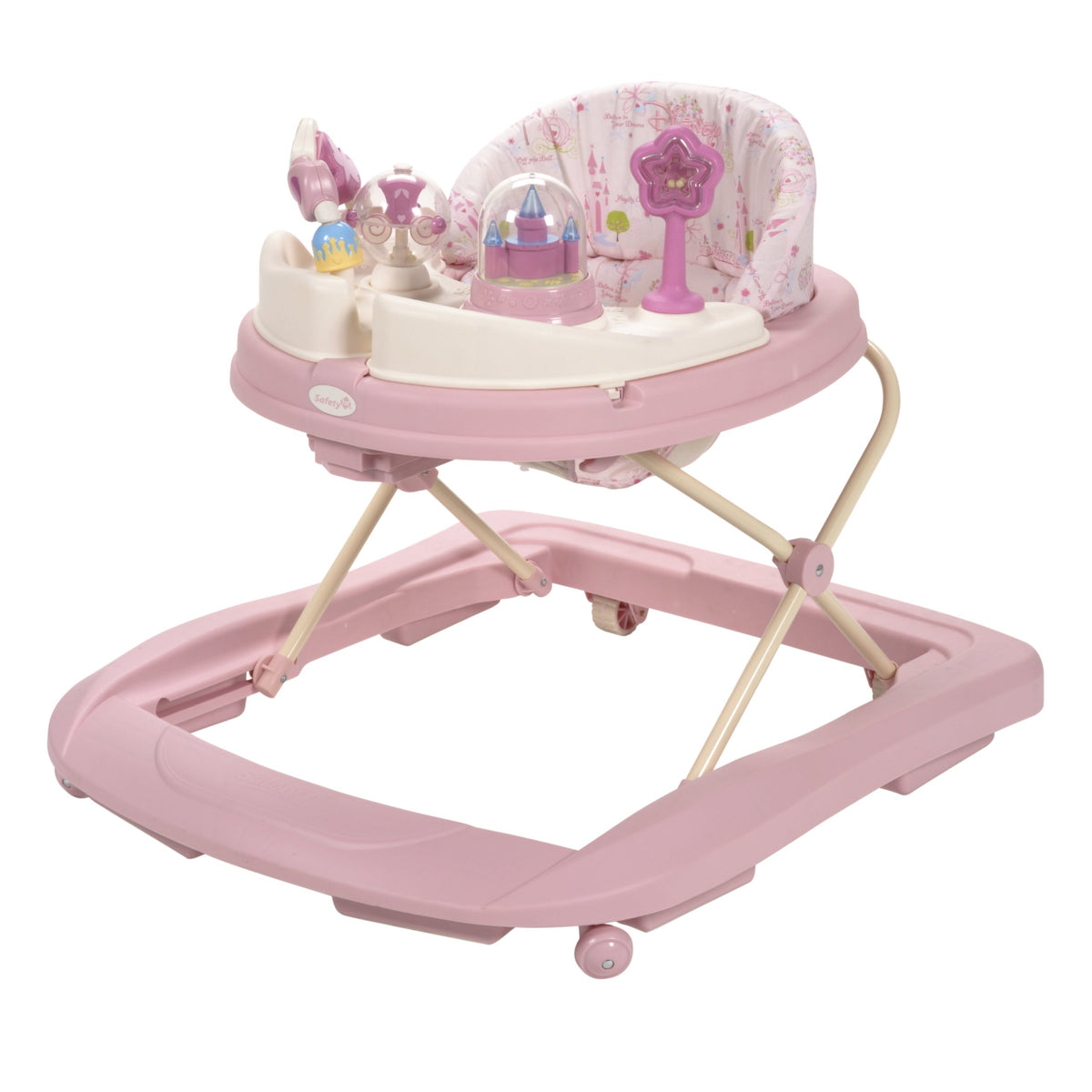 Pink Baby Walker with Wheels T100511