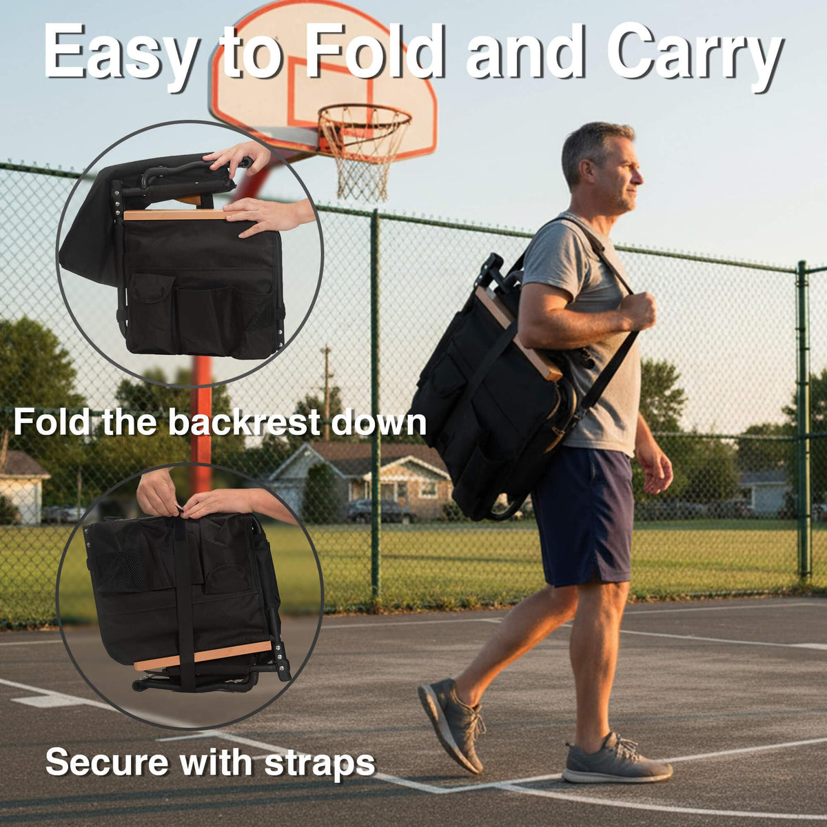 High Back Stadium Seats with Back Support F436
