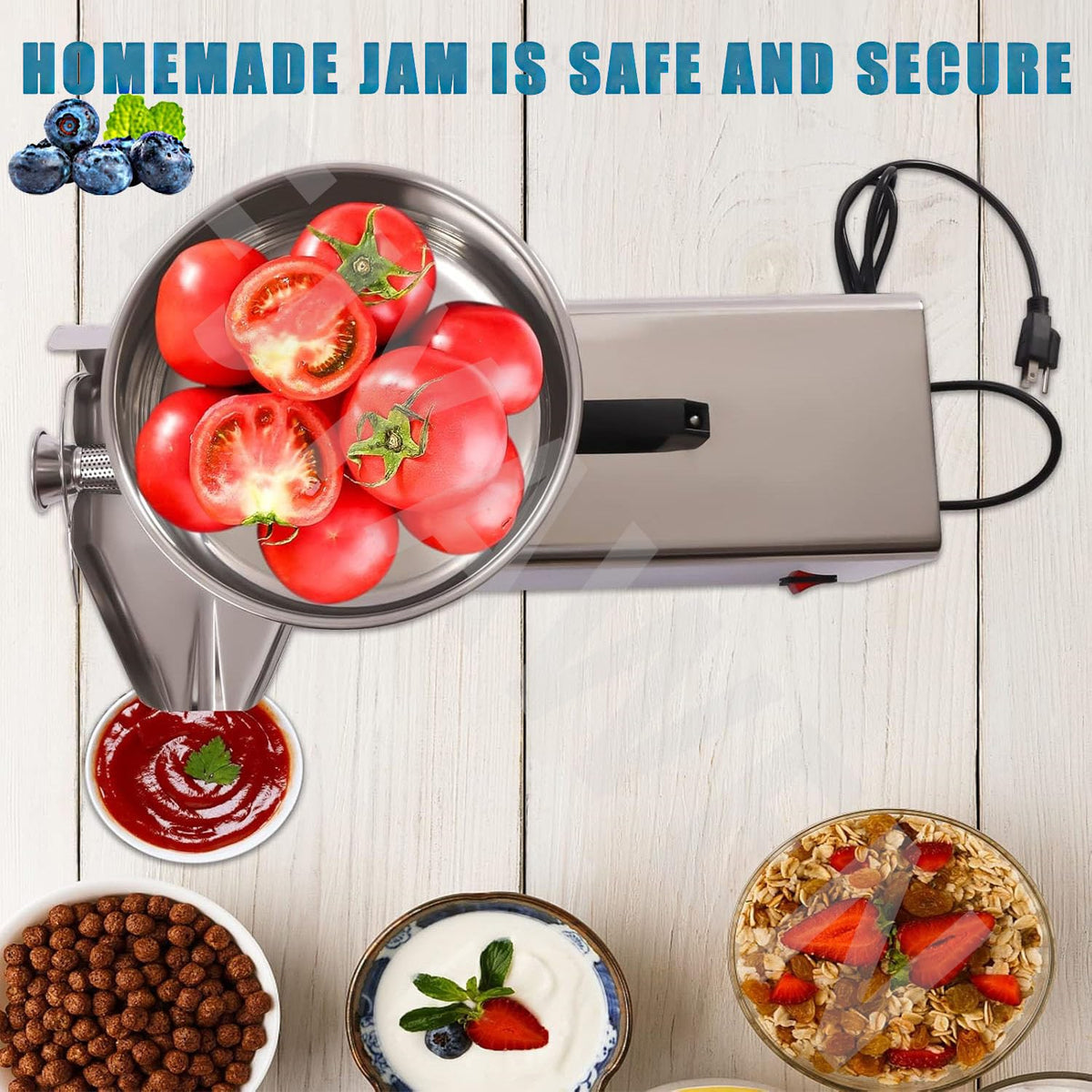 Electric Stainless Steel Tomato Strainer Machine W797