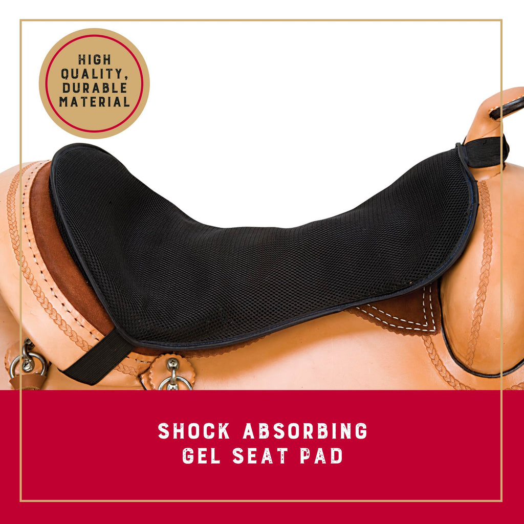Mesh Shock Absorbing Gel Saddle Pad S8836