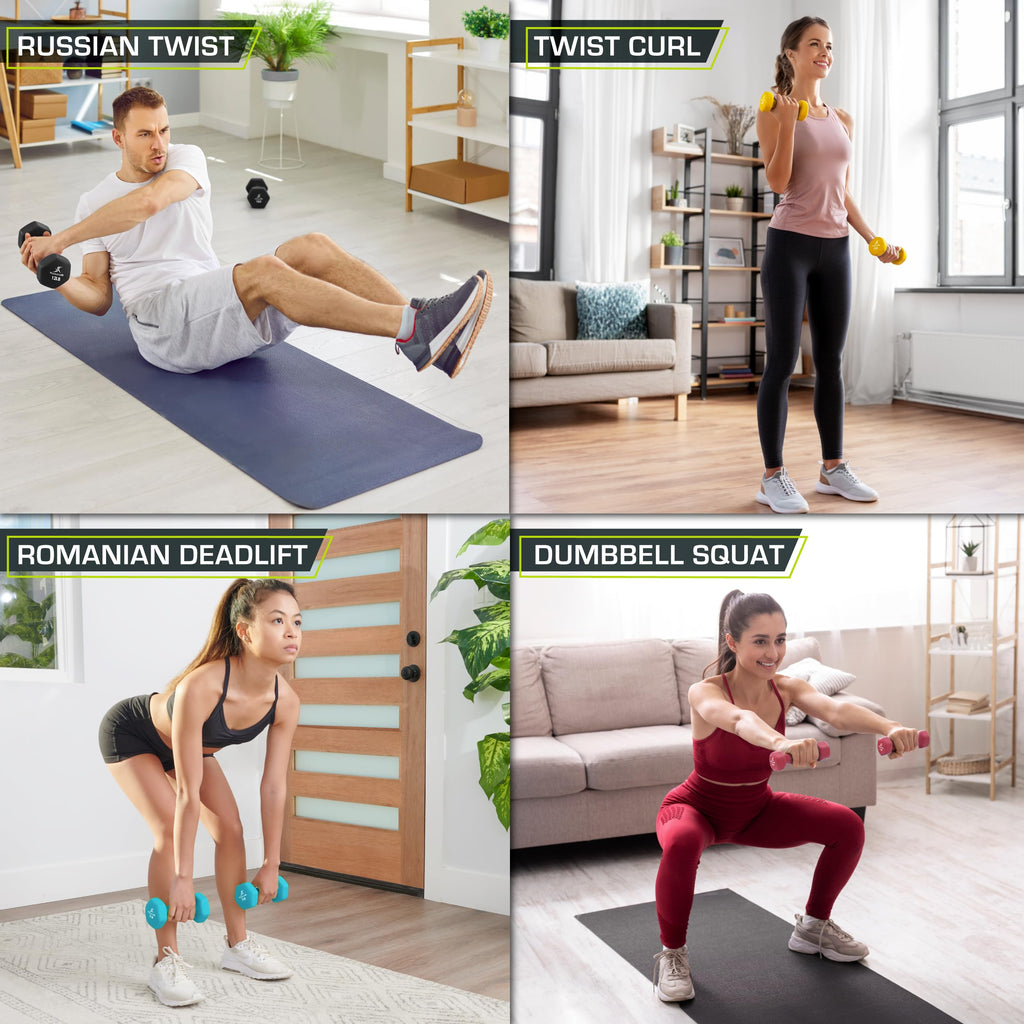 Neoprene Dumbbell Non-Slip Grip R401