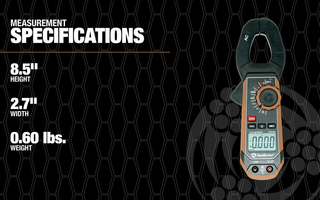 400A AC Clamp Meter with Voltage Tester P207968