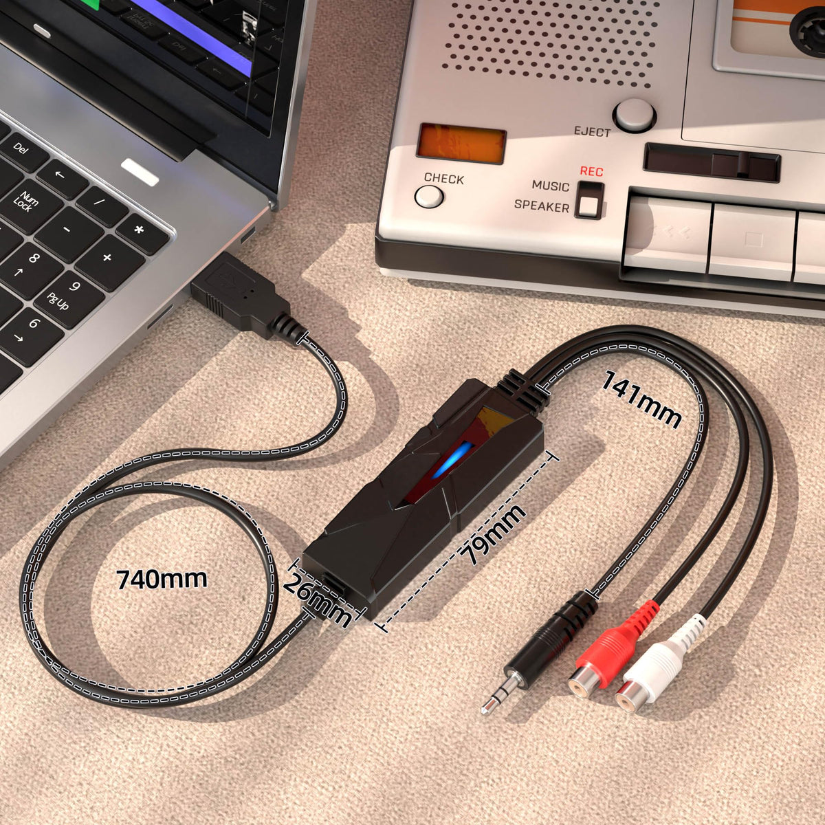USB Audio Capture Card G1139