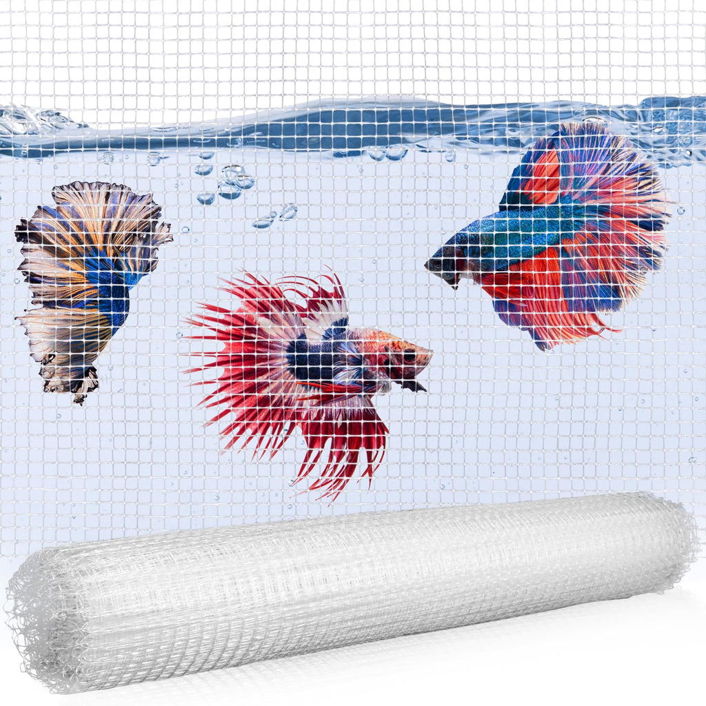 4 x 5 feet Clear Mesh Netting Aquarium Lid B8024