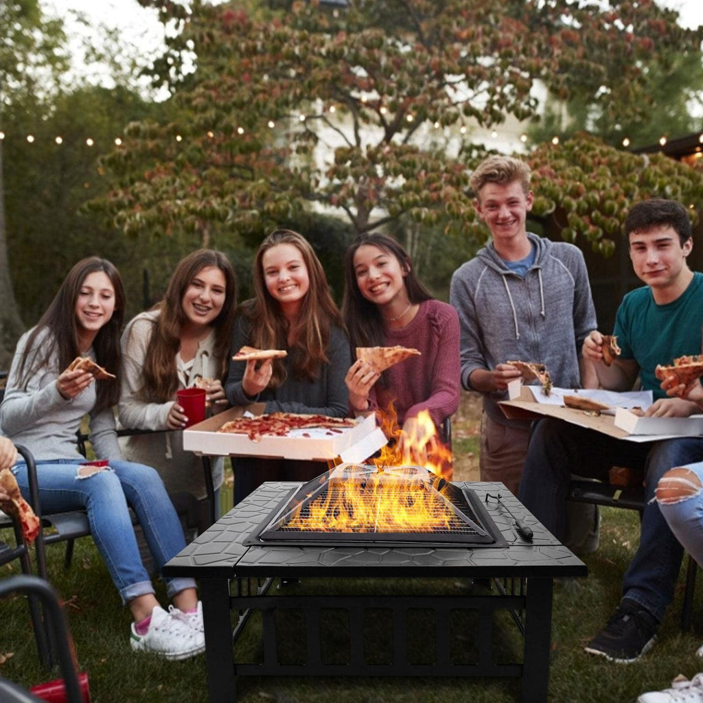 32 inch Wood Burning Outdoor Fire Pit D205516